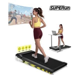 2in1 Walking Pad Mini Treadmill Portable for Home&Office